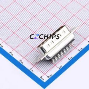 X0115WT12B1L D-Sub/VGA Connector Through hole Component (THT) Connector Standard D-Sub Male 15P Solder Wire Type - Product Image 2