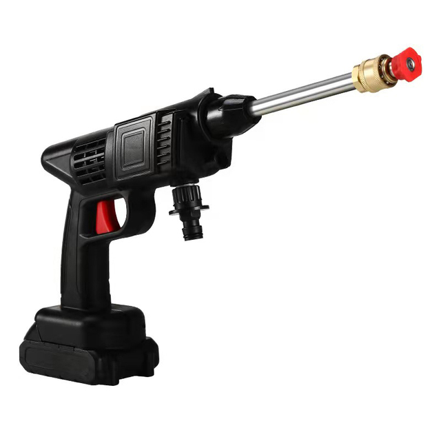 Portable Cordless 21V Pressure Washer with Lithium Battery 30BAR Mini Car Washer Cleaner