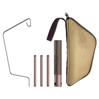 Support de lanterne de camping portable et lumineux - Trépied détachable à support triangulaire, étanche et multifonctionnel pour la randonnée et l'utilisation en extérieur
