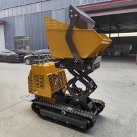 Kostenloser Versand: EPA Mini-Raupendumper, motorisierte Schubkarre, Geländedumper für die Landwirtschaft, Mini-Raupentransporter