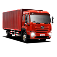 Camion de transport de marchandises FAW Jiefang JK6 4x2 à caisse fermée, 220 CV, 18 tonnes, type fourgon, en promotion