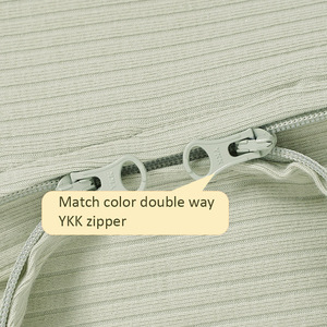 Toptan CPC sertifikası 12 renkler ile maç renk kafa şapka organik pamuk bebek Layette bebek giyim Romper bebek büyümek - Product Image 6