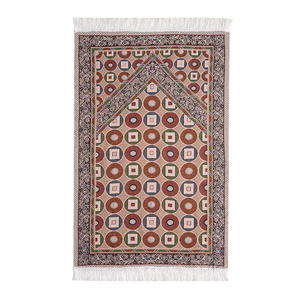 2024 cadeau islamique nouveau Design tapis de prière <span class=keywords><strong>pader</strong></span> tapis de prière musulman de base du pakistan - Product Image 3