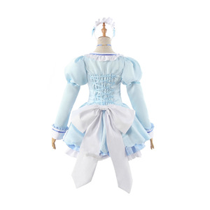 Disfraz de Anime <span class=keywords><strong>Nekopara</strong></span> Vanilla, Peluca de Cosplay, Vestido de Lolita, Azul, para Halloween, Fiesta, Actuación, Juego de Roles, Trajes para Fiesta de Navidad - Product Image 5