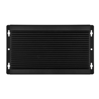 Mini PC industriel robuste sans ventilateur en gros, I5 I7, double Ethernet, COM DB9 RS 422/485, boîtier anti-choc, VGA HD, double affichage