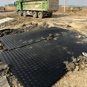 זמני שביל כביש hdpe פלסטיק צלחת בודק מחצלות מחצלת גומי - Product Image 3