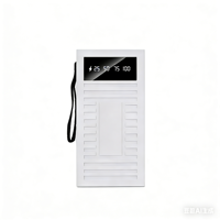 Batterie externe portable à LED haute capacité 10000 mAh, modèle personnalisé en usine, nouvelle génération, puissance de sortie 10W, prix compétitif