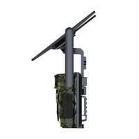 Caméra de chasse 4G LTE extérieure pour la faune, vidéo 1080P, 48MP, panneau solaire, déclenchement 0,4S, vision nocturne thermique, étanche IP66