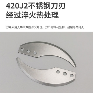 Suministro directo de fábrica de cuchillos de corte de acero inoxidable con aberturas de hoja personalizadas, cuchillas CNC, cuchillos multifuncionales para verduras - Product Image 5
