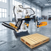 Machine à clouer robotisée à table rotative