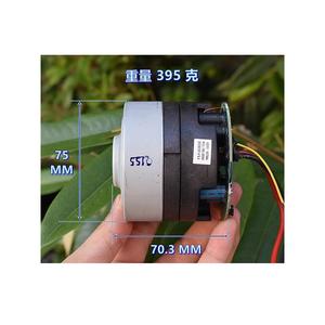 Motor de Ventilador para Aspiradora de 36V CC, 75mm, 250W, con Escobillas, de Alta Velocidad, para Electrodomésticos - Product Image 1