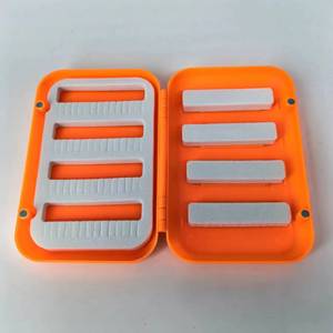 LINXI Boîte d'appâts mouches double face étanche avec doublure en mousse EVA gris <span class=keywords><strong>orange</strong></span> pour la pêche Boîte d'appâts et de leurres - Product Image 1
