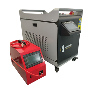 Machine de soudage au laser à fibre portative 3000W et découpe/nettoyage avec moteur 4 en 1 fourni par la source laser RAYCUS CE - Product Image 1