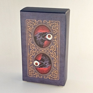 Cartes de tarot gothiques Edgar Allan Poe de qualité supérieure, double face, texture lin gaufré, tarot traditionnel Rider Waite pour collectionneurs - Product Image 6