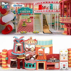 Offre Spéciale amusant vilain château rue <span class=keywords><strong>ville</strong></span> jeu de rôle <span class=keywords><strong>maison</strong></span> centre interactif pour enfants aire de jeux intérieure - Product Image 3