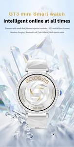 Reloj Inteligente <span class=keywords><strong>GT3</strong></span> Mini 2026 para Mujer, Asistente de Voz con IA, Pantalla Táctil, Monitor de Actividad, Videollamada, Resistente al Agua IP65, Batería de Larga Duración - Product Image 2
