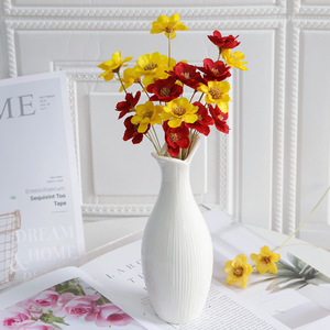 Activelove Arreglo Floral Pequeño Hecho a Mano con Campanillas Plateadas, <span class=keywords><strong>Flores</strong></span> <span class=keywords><strong>Secas</strong></span> Naturales, Decoración Festiva para el Hogar, Año Nuevo - Product Image 1