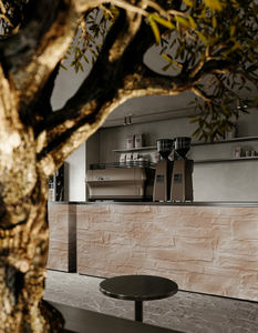 Panneau de placage en pierre Flexible <span class=keywords><strong>Sillar</strong></span> écologique pour la décoration murale extérieure intérieure pour la salle de bain d'escalier de chambre à coucher - Product Image 3