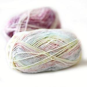 Fil de crochet en laine de coton de lait doux à 4 brins pour débutants matériel de bricolage à tricoter à la main pour poupée écharpe pour bébé fil Crochet - Product Image 2