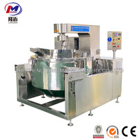 Marmite de cuisson et de mélange de sauce industrielle automatique en acier inoxydable avec mélangeur, bouilloire à induction électrique, cuiseur, machine wifi