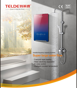 Aquecedor de Água Elétrico Inteligente para Apartamento de Hotel Cinco Estrelas, LED, Montado na Parede, Aquecimento Rápido, Água Quente Instantânea para Uso Doméstico - Product Image 5