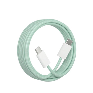 60W <b>USB</b>-C 6A Super Fast Charging <b>Cable</b> with Pure Copper Conductor and Braided Nylon Jacket for Mobile Phones - Product Image 1