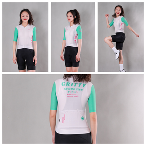 Maillot de Ciclismo de Manga Corta Ride King Serie Green Apple, Unisex, para Hombre y Mujer, para Carretera y MTB, Transpirable, de Secado Rápido, Elástico, para Actividades al Aire Libre - Product Image 5