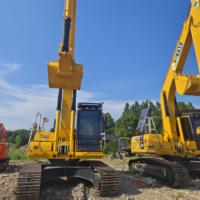 Excavatrice sur chenilles d'occasion Komatsu PC220-8 à faible nombre d'heures de fonctionnement avec moteur Komatsu SAA6D107E-1