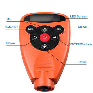 IPRE PRCT110 Equipamento De Teste NDT Automotivo Digital Ultrasonic Espessura Medidor De Espessura De Pintura - Product Image 3