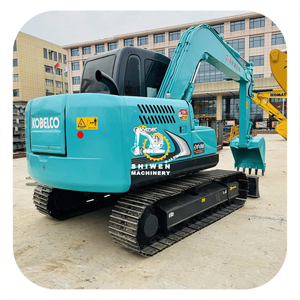 Excavadora Usada Marca Japonesa Kobelco sk75 con Motor Yanmar 4TNV98-AVYBNC, Miniexcavadora de 7.5 Toneladas con Hoja Topadora, Modelos sk70 sk115 - Product Image 1