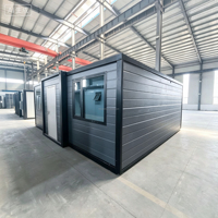 Casa Contenedor Prefabricada Expandible de 40 Pies/20 Pies Lista para Usar con Cocina, Hogar Portátil Prefabricado para Exteriores