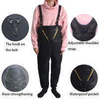 Garder au chaud Wader en néoprène 5mm chaussette canard chasse pêche cuissardes de poitrine imperméables personnalisées