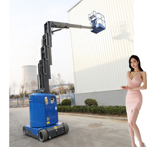 P-731 6M 8M 10m 12M nền tảng trên không thang máy thủy lực người đàn ông duy nhất nâng thang máy nhôm dọc cho cá nhân sử dụng - Product Image 3