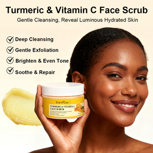 Натуральные ингредиенты Centella Asiatica ремонт поврежденной кожи успокаивает куркуму нежное Отшелушивание лица скраб соль - Product Image 4