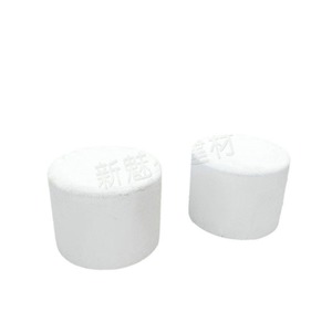 New Stone Building Materials Round <b>Stool</b> White Cement Outdoor <b>Garden</b> Chair High Performance Concrete Indoor Outdoor Use - Product Image 4
