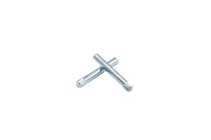 Goupilles moletées en fer, zinguées bleues, 2mm, 3mm, 4mm, taille personnalisée pour le positionnement de machines industrielles - Product Image 3