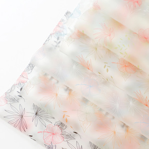 Papel Celofán Hua <span class=keywords><strong>Xino</strong></span> Sha - Papel de Envolver Flores OPP Impermeable, Moderno y Fresco, 57x57cm, Impreso con Tinta para Floristas y Ramos - Product Image 5