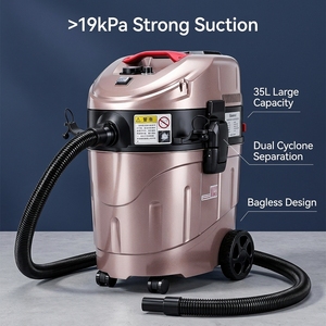 <span class=keywords><strong>Aspirapolvere</strong></span> Industriale ad Alta Potenza e Lunga Durata con Doppia Separazione Ciclonica, <span class=keywords><strong>Filtro</strong></span> HEPA Senza Sacchetto <span class=keywords><strong>per</strong></span> Lavorazione del Legno - Product Image 1