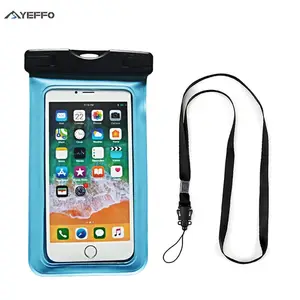 YEFFO Universal Waterproof Phone Case Mobile Accessories Floating Swimming Phone Case For Iphone