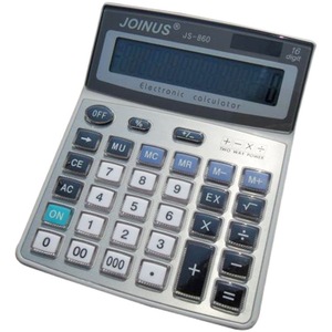 เครื่องคิดเลขอิเล็กทรอนิกส์ Joinus 16 หลัก พลังงานแสงอาทิตย์ ใช้พลังงานได้สองระบบ สำหรับสำนักงาน ธุรกิจ และนักเรียน - Product Image 4