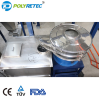 POLYRETEC Ligne de recyclage entièrement automatique pour barils rigides en PP/PE et bouteilles d'huile, fabricant avec lettre d'opposition nulle de la FDA