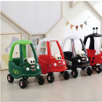 Voiture à pousser en plastique pour tout-petits, jouet d'éveil pour l'équilibre et la coordination des enfants, équipement de jeu extérieur