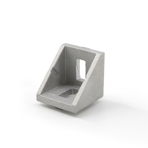 الشركة المصنعة الصينية 3030E بفتحتين داخل قوسين الزاوية تصنع الأبواب والنوافذ - Product Image 1