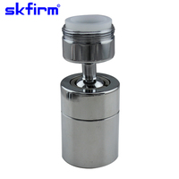 Polished Plated M24 Multifunction Side Spray Kitchen Tap Adapter Water Saving Device