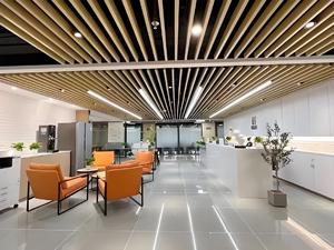 Trong nhà hiện đại trang trí kim loại tuyến tính trần nhôm vật liệu xây dựng vách ngăn Trần - Product Image 3