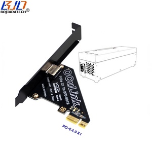PCI Express PCI 4.0 1X PCIe 4X ไปยัง oculink อะแดปเตอร์เชื่อมต่อ SFF-8612 SFF-8611การ์ด Riser การ์ดรองรับ U.2 SFF-8639 U2 SSD NVMe - Product Image 2