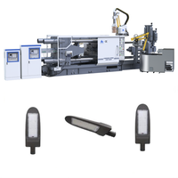 Machine de moulage sous pression à chambre froide de haute précision avec PLC et moteur pour produits en alliage d'aluminium, de magnésium, de zinc et de cuivre