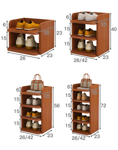 18 pares <span class=keywords><strong>de</strong></span> gabinetes <span class=keywords><strong>de</strong></span> almacenamiento <span class=keywords><strong>de</strong></span> zapatos Pasillo Gabinete <span class=keywords><strong>de</strong></span> zapatos con 4 puertas Zapatero <span class=keywords><strong>Muebles</strong></span> <span class=keywords><strong>de</strong></span> sala <span class=keywords><strong>de</strong></span> estar - Product Image 4