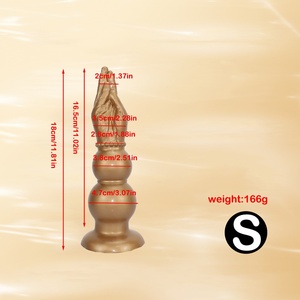Plug <span class=keywords><strong>anal</strong></span> perlé en silicone liquide extra-large, taille poing, sensation de toucher réel, pour masturbation masculine <span class=keywords><strong>gay</strong></span> - Product Image 6