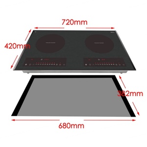 Cuisinière électrique 4 plaques avec four encastrable - Product Image 5